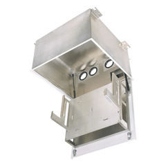 Gabinete de Techo PanZone Premium / 8 UR / Equipo Pasivo / Paneles de Parcheo / Organizador Horizontal / Acceso Frontal / UL2043 Plenum