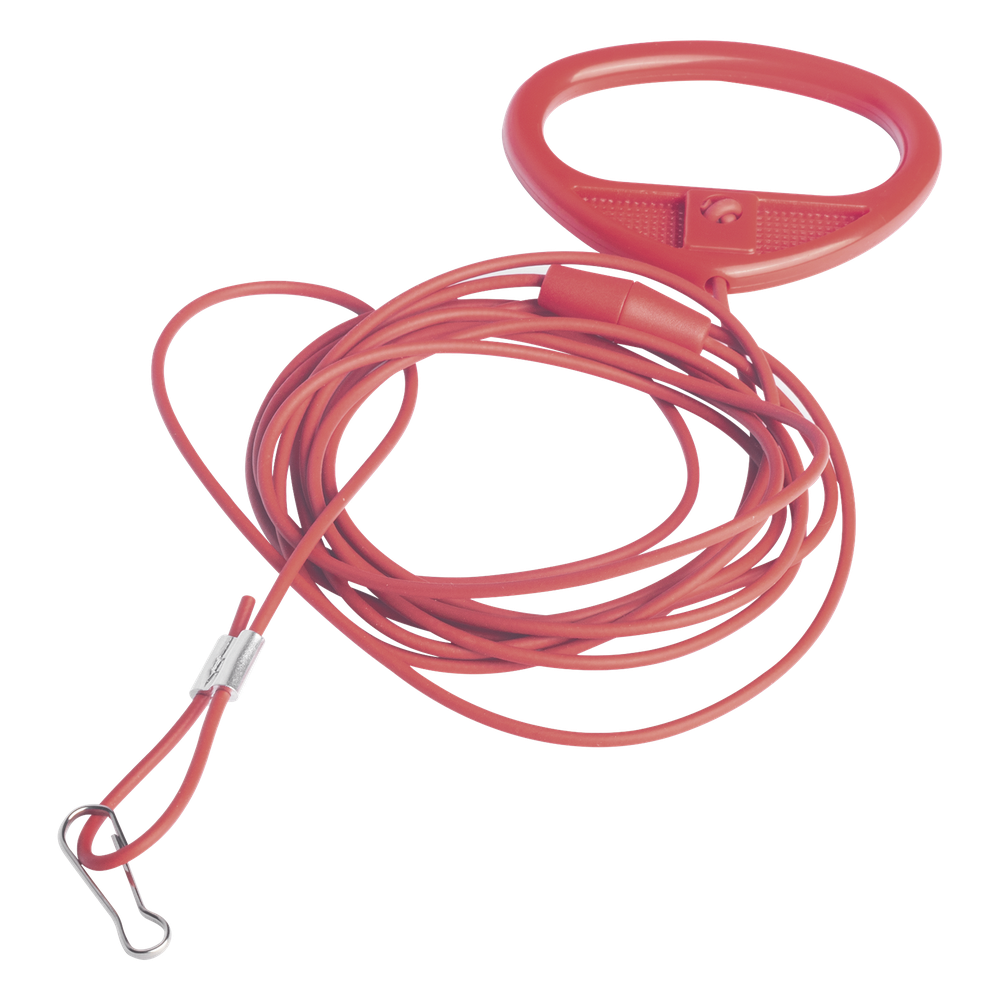 Tirador de Baño para Hospital de 2 m con Cordel Antibacteriano / Compatible con NX0062, NX0114/CA y NX0117/C