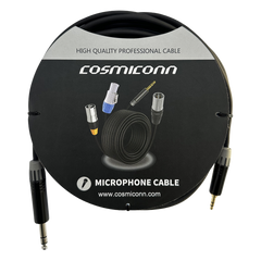 Cable 6.35mm a 3.5mm, conectores color negro MP3X-B - MTP3C-BG, length 5m