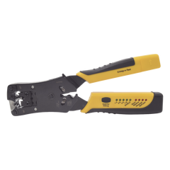 Pinza 3 en 1: Pelacables/ Terminado/ Probador para UTP. Enchufe Modular de Prueba para RJ45/RJ11/RJ22.