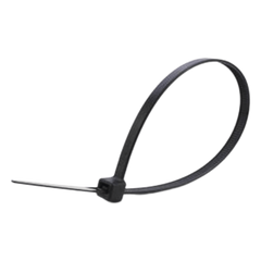 Cincho de Nylon 4.8 x 360 mm (14.2 in) / Negro / Resistencia 22 kg (50 lb) / -40°C a +85°C / Paquete de 100 piezas
