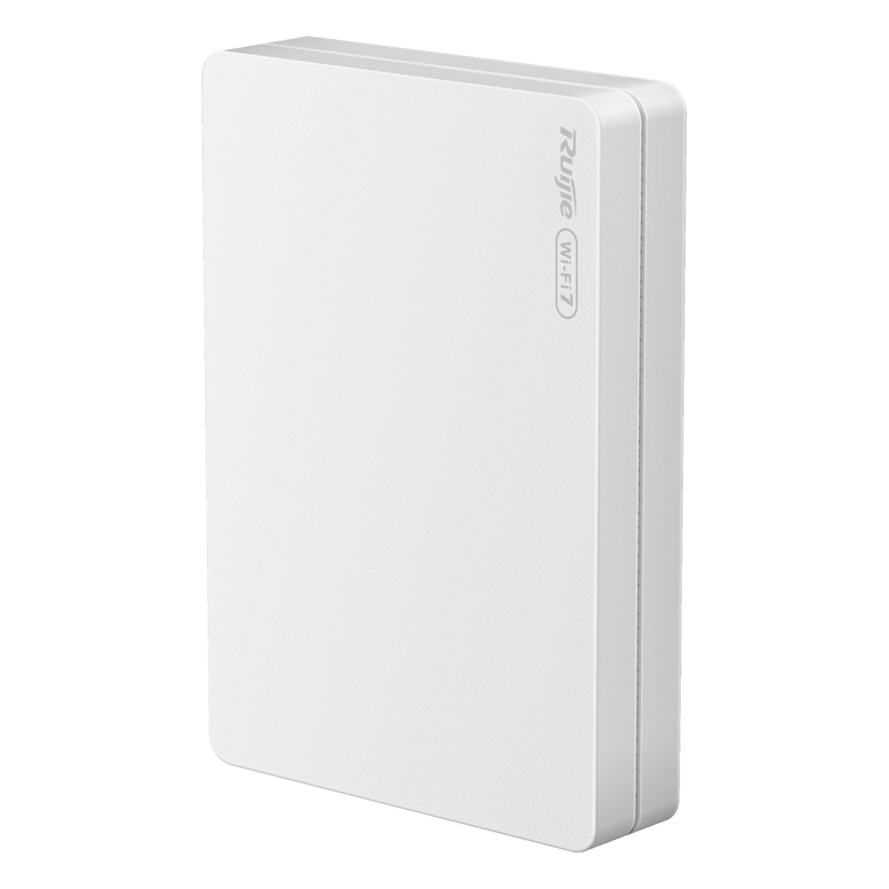 Punto de Acceso Wi-Fi 7 de Pared para Hotel u Oficina / BE3600 / Hasta 512 Usuarios / 1 Puerto 2.5G WAN PoE In + 3 LAN Gigabit + PoE Out / 802.11be / Gestión Cloud