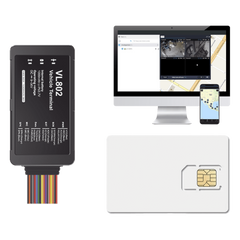 Kit localizador vehicular / 4G LTE / BLE / RS485 / Audio dos vias (requiere accesorios) / incluye SIM500MB2Y y Plataforma EPCOMGPSCODE / Compatble con UL212 Sensor ultrasonico