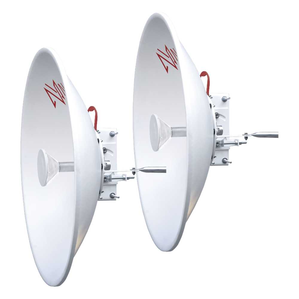 1 Antena Direccional de alto rendimiento / diámetro  de 60 cm / 5.9-7.2 GHz / Ganancia 30 dBi / SLANT de 45 ° y 90 ° / Ideal para 30 km / Conector N-Hembra / Montaje  y jumpers incluidos.
