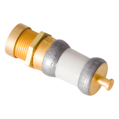 Capacitor Variable de Aire, 1-20 pF para Reemplazo en el Ajuste del Rechazo de Banda en Duplexers VHF (L=12,44 mm).