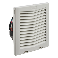 Ventilador Con Filtro de Montaje Lateral HF10, Con Flujo de Aire de 159 CFM, 115 Vca, Color Gris Claro