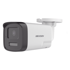 [Audio Bidireccional + Dual Light + ColorVu] Bala TURBOHD 4K (8 Megapixel) / Lente 2.8 mm / 40 mts IR EXIR + 40 mts Luz Blanca / Micrófono y Bocina Integrado / Exterior IP67 / Metal / dWDR