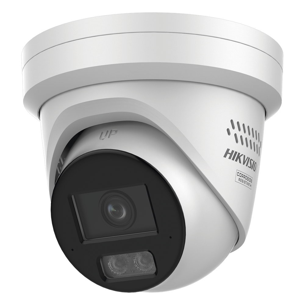 [Dual Light + ColorVu 3.0 + HikAI] Turret IP 8 Megapixel / Lente 2.8 mm / 30 mts IR + Luz Blanca / 2 Microfonos Integrados / Exterior IP67 / Estrobo Luz Blanca / WDR 130 dB / ACUSENSE 3.0 / Metal / NEMA 4X / ACUSEEK