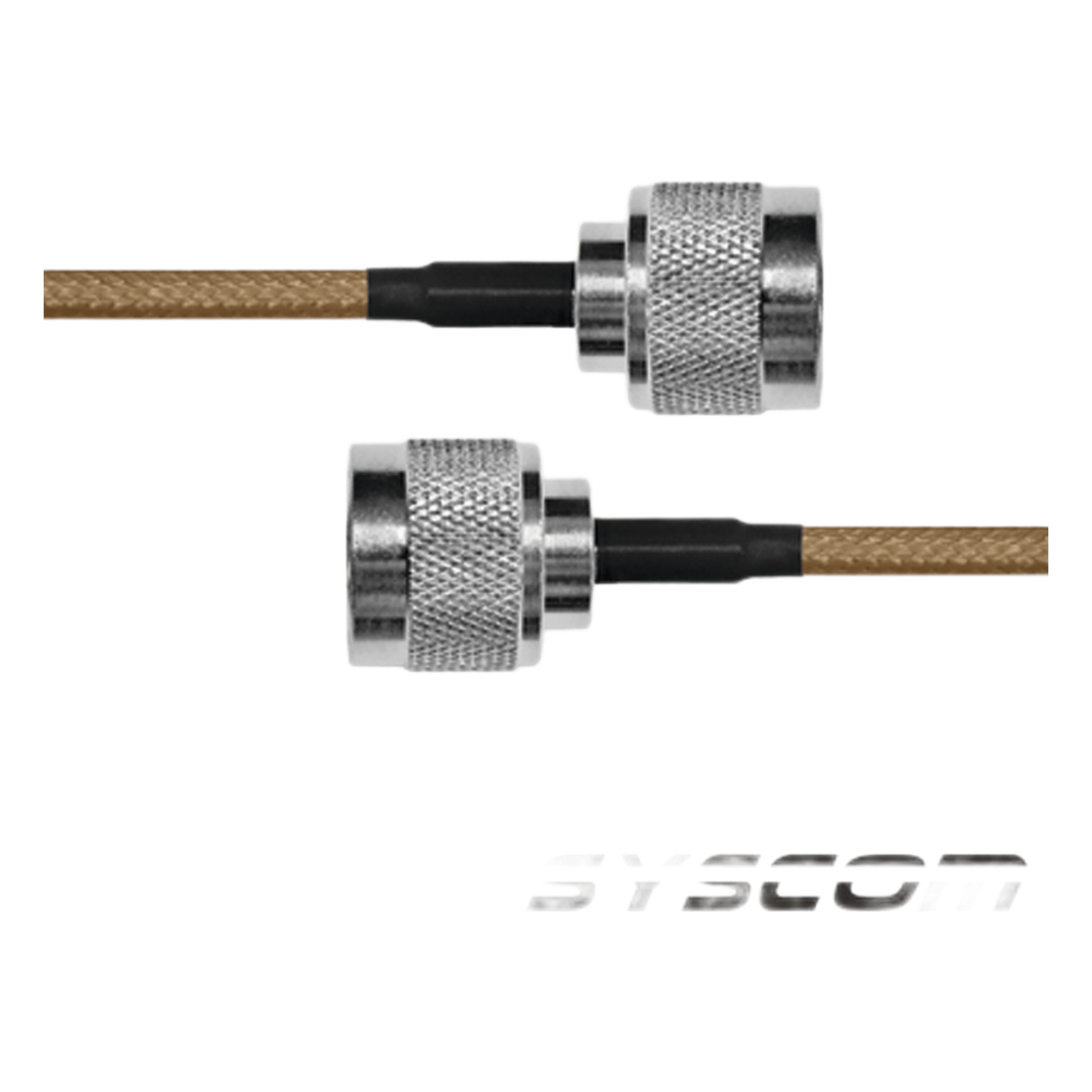 Jumper con Cable LP142 de 110 cm (43.31 pulgadas), con Conectores N Macho a N Macho.