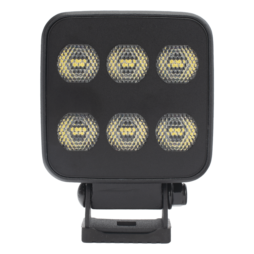 Luz de Trabajo de 6 LED, 6552 Lumenes, 12-24 VCD