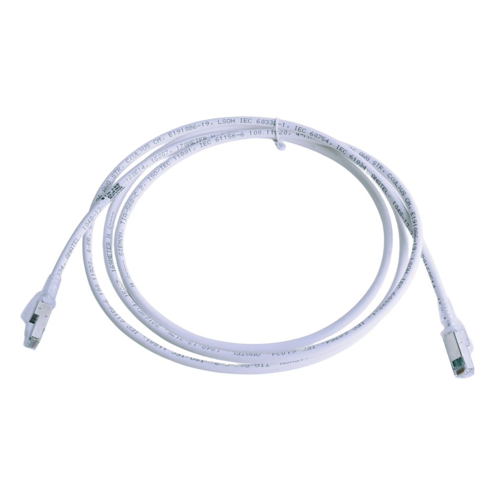 Patch Cord Z-MAX 6A Shielded / Categoría 6A / S/FTP y F/UTP / Smart Plug PCB / PoE y PoE+ / 360° Shield / Compatible con Cat5e y Cat6