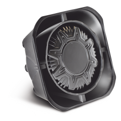 Bocina Compacta de Uso Rudo, 100 Watts de Potencia, Ideal Para Vehículos de Encubierto, Montaje Universal, 11 Ohms de Impedancia