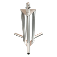 Electrodo Acero Inoxidable / Diseño Delta / Cilindro Equipotencial Autoconectable / Terrenos Corrosivos / Reemplazo Tierras Naturales