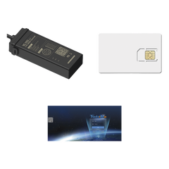 KIT Localizador Vehicular GPS 4G LTE Cat1 / Rastreador con Respaldo 2G / Apagado y Encendido de Motor Remoto / Entrada Analógica / Protección de Batería / IP66 Tamaño Mini para Motocicletas / Incluye Licencia TrackSolidPro 10 Años y SIM500MB2Y