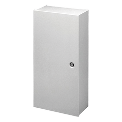 Gabinete de Bisagra Continua, Tipo 1, de 914 x 1219 x 235 mm, De Acero, Color Gris