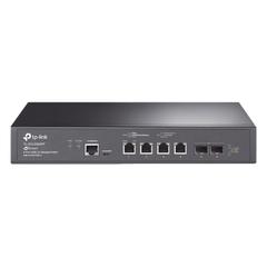 Switch L2+ PoE++ Omada 6 Puertos 10G / 4 Puertos 802.3 af/at/bt  Multi-Gigabit  1G, 2.5G, 5G, 10G / 2 Puertos SFP+ 10G / Multicast IGMP / Adminstración Centralizada Omada o Stand-Alone / Presupuesto PoE 200W / Montaje Rack-Escritorio