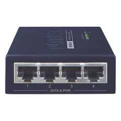 Inyector High PoE, de 4 Puertos Gigabit de Entrada, 4 Puertos PoE 802.3af/at Gigabit de Salida Para Cada Puerto, Hasta 30 W por interfaz
