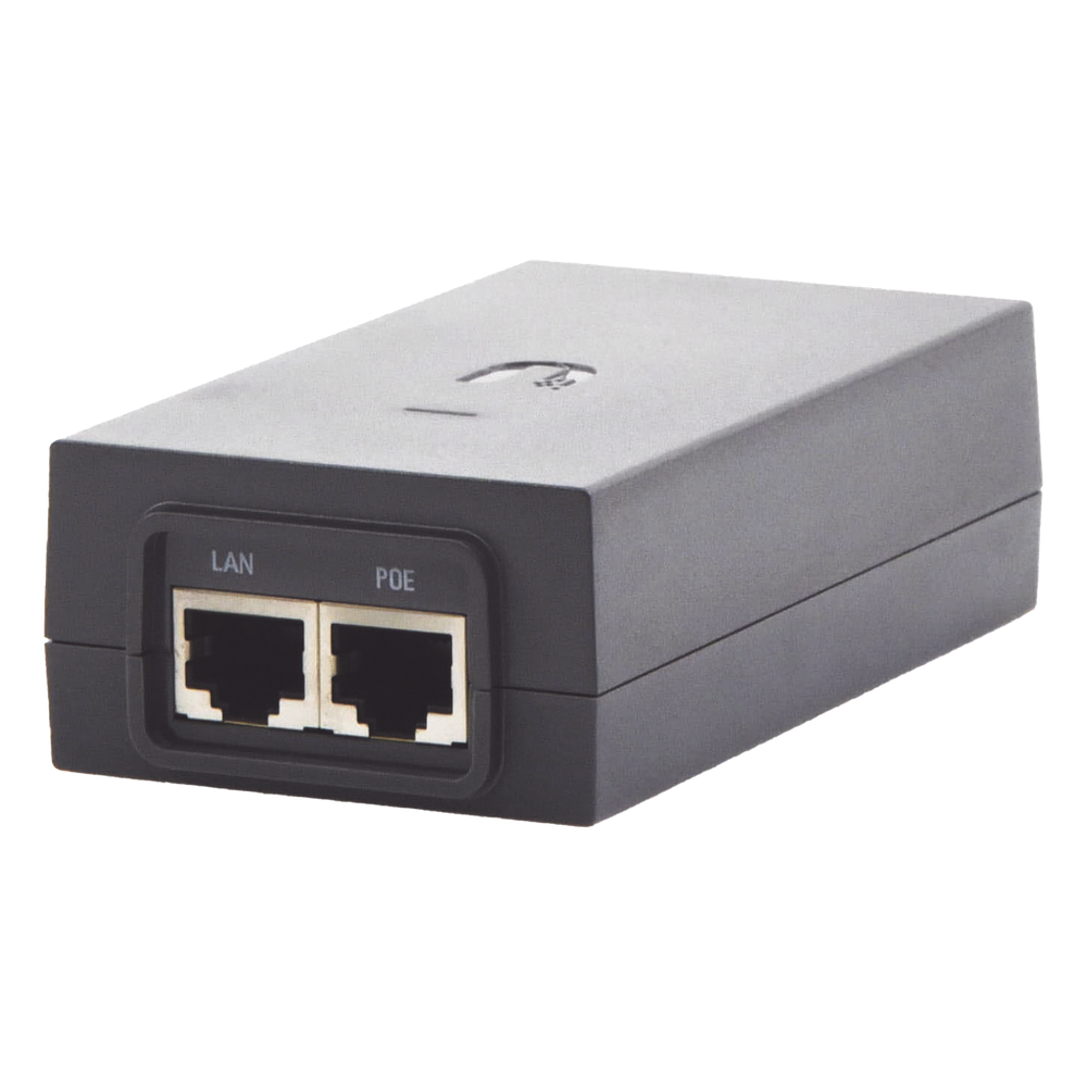 Adaptador PoE Ubiquiti de 50 VDC, 1.2 A puerto Gigabit para equipos airFiber