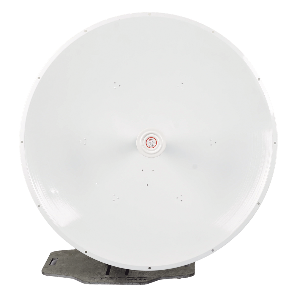 Antena direccional para radios C5x, C6x, B5x / Guía de onda para maximizar la conexión en transmisión / 4.9 - 6.5 GHz / 4ft / Ganancia de 36 dBi / Montaje incluido.