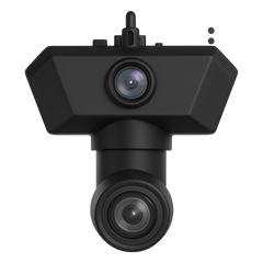Camara IP / doble lente de 2MP / para interior / especial para solución de policía
