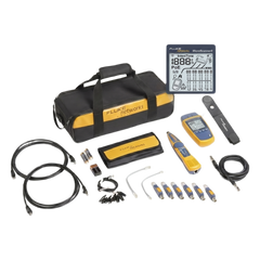 Kit Profesional de Verificador de Red MicroScanner2, para Comprobación de Redes de Voz, Datos y Video, con Pantalla LCD Retroiluminada