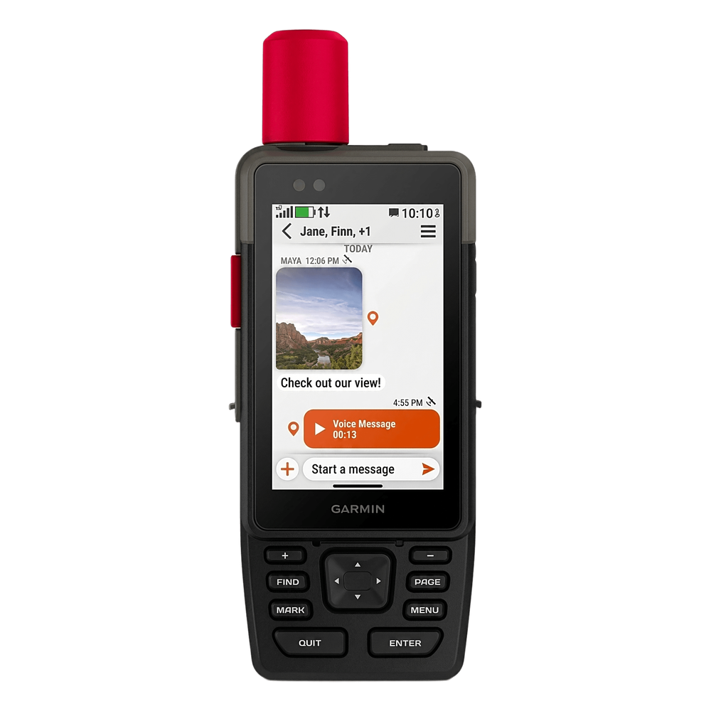 GPS Táctico Multifuncional H1i Plus / Pantalla TFT Transflectiva 3.5" / Multibanda / GPS+Galileo+BeiDou+QZSS+IRNSS / Cámaras Frontal 5MP + Trasera 8MP / IP67 MIL-STD-810 / Batería 48h inReach / 64GB Memoria