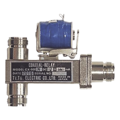 Relevador Coaxial para Antena SPDT, 10-14 Vcc (12 Vcc Nom.), 160 mA, 500 Watt a 1 GHz.