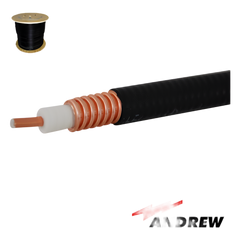 Cable Coaxial HELIAX de 1/2, Cobre Corrugado, Blindado, 50 Ohms, Carrete de 305 Metros (1000 Pies)