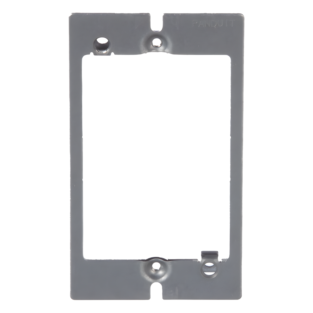 Adaptador de Placa de Pared, de Una Salida, Material CRS/Zinc