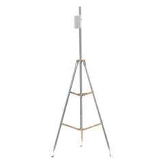 Kit de Montaje de Tripie con Mástil de 3 metros Ideal para instalar Antenas, Radios, Cámaras, etc...