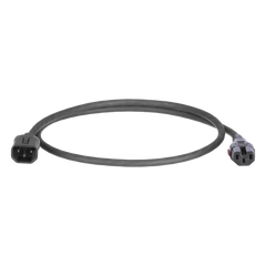 Cable de Alimentación Eléctrica Con Bloqueo Doble de Seguridad, de IEC C14 a IEC C13, 4 ft. de Largo, Color Negro, Paquete de 10 Piezas
