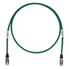 Patch Cord Cat6A, Blindado S/FTP, CM/LS0H, 6.1 Metros (20 Pies), Color Verde