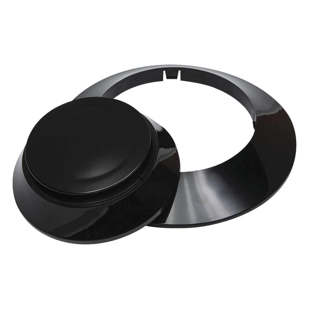 Kit de acabado negro con 10 cubiertas y 10 anillos embellecedores para base de detectores direccionables Fire-Lite