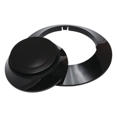 Kit de acabado negro con 10 cubiertas y 10 anillos embellecedores para base de detectores direccionables Fire-Lite