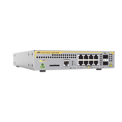 Switch PoE+ Administrable Capa 3 D/8 Ptos 10/100/1000 + 2 SFP Incluye Montaje AT-RKMT-J14
