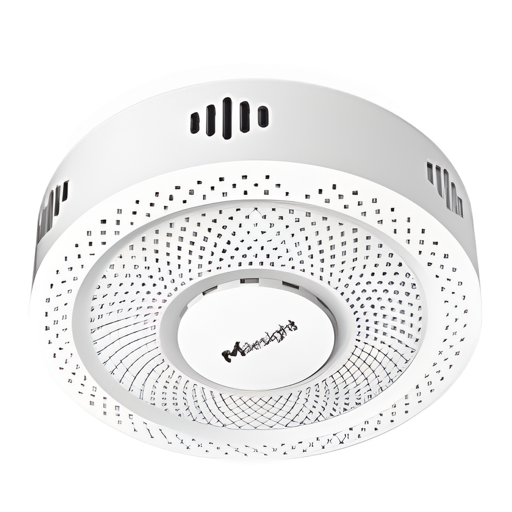Detector de Vapeo y Humo GS601 LoRaWAN® / Sensores Múltiples (Vape, Humo, TVOC, PM1.0/2.5/10, Temperatura, Humedad) / Alarma LED y Buzzer 70dB / NFC para Configuración / IP30 / para BMS y Edificios Inteligentes
