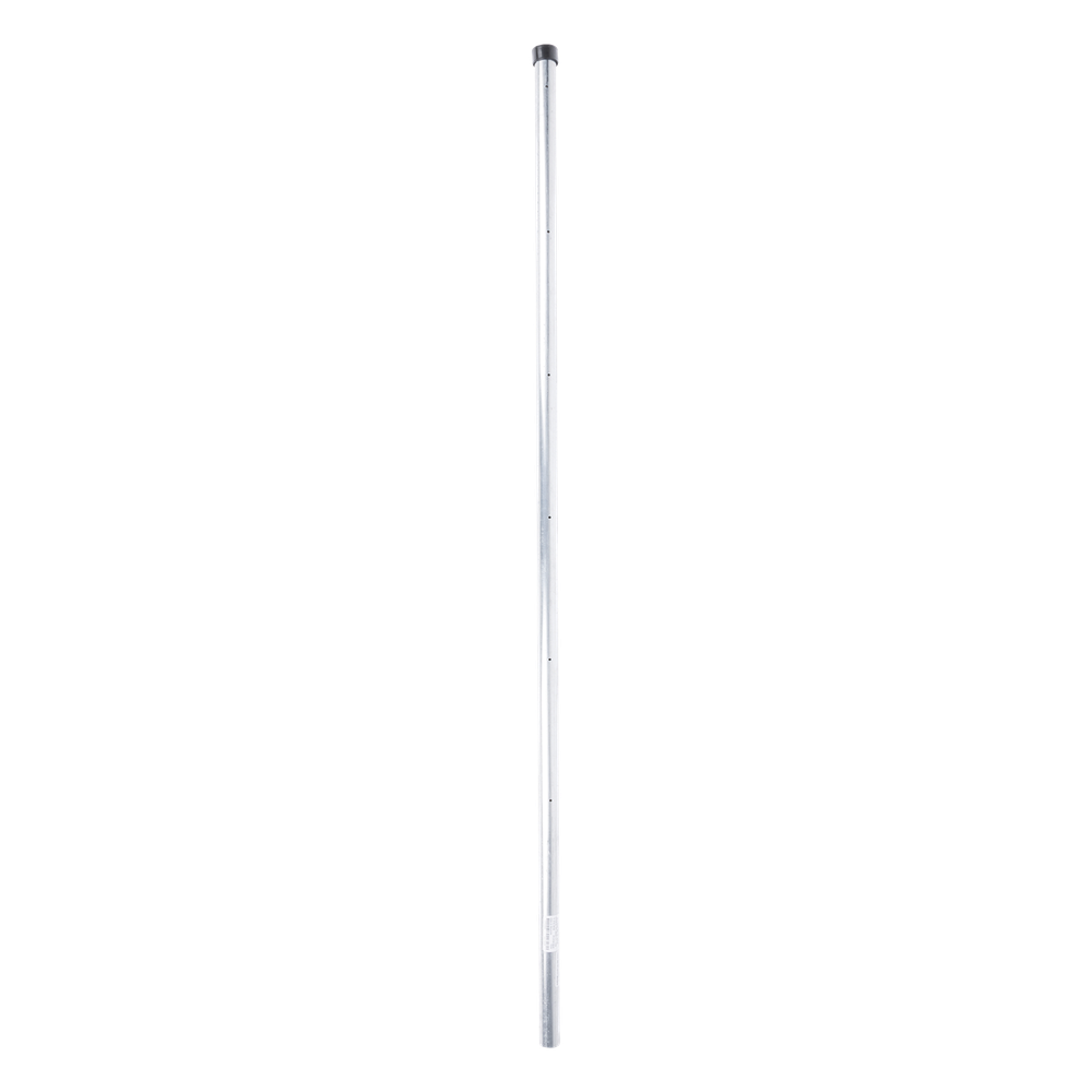 Poste de Esquina  para Cerca Electrificada. Tubo Galva. de 1.4m, cal. 18 de 1" Diam. (Sin pintar). Ideal para 6 Aisladores