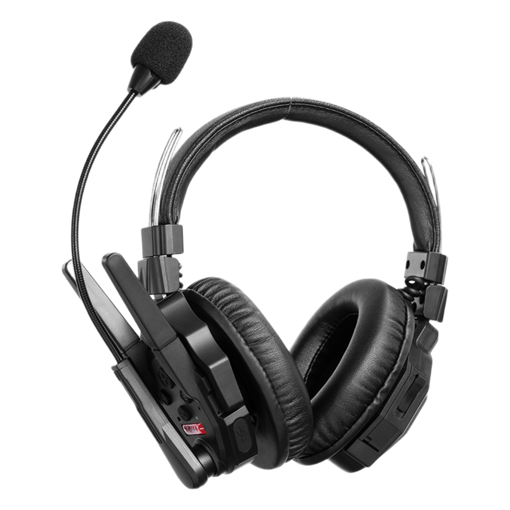Intercomunicador Inalámbrico Binaural / Cancelación de Ruido IA / Rango 500 m (1640 ft) / Bluetooth 5.0 / Batería 1050mAh / Resistente a Lluvia