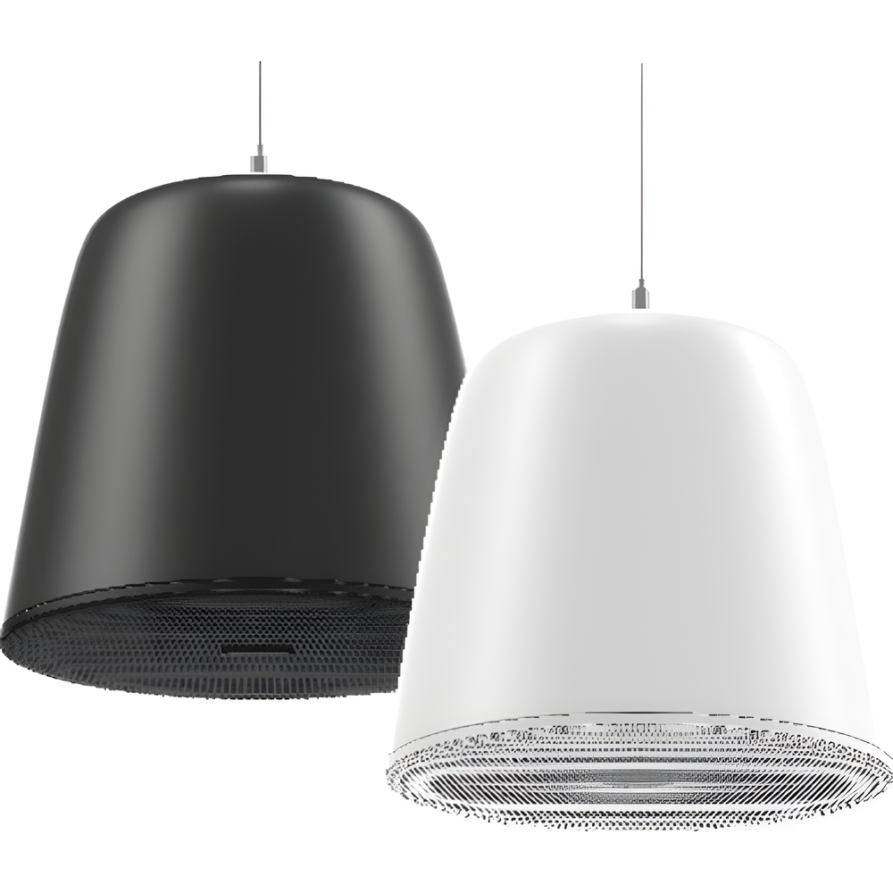Altavoz Colgante | 70V/100V | 10W | cobertura cónica de 88° | Color Negro