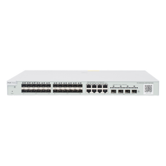 Switch administrable Capa 3, 24 puertos SFP 1G, 8 puertos Ethernet 1G Combo y 4 SFP+ 10G, gestión remota en la nube