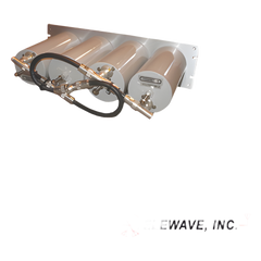 Duplexer Pasa Banda-Rechazo de Banda, 470-512 MHz, 4 Cavidades (4" Dia.) 3 MHz, 250 Watt, N Hem.