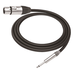 Cable de Audio | XLR 3 Polos Hembra a Plug 1/4 in mono | Conector Seetronic Serie M SCMF3 - MP2X | Longitud 5m