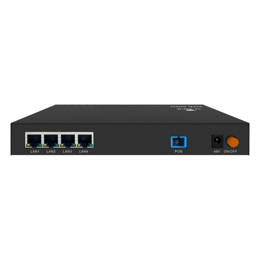 ONU Dual EPON/GPON / 4 Puertos PoE 802.3af/at Gigabit / 1 Puerto SC/UPC
