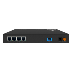 ONU Dual EPON/GPON / 4 Puertos PoE 802.3af/at Gigabit / 1 Puerto SC/UPC
