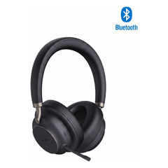 Diadema Inalámbrica BH76 Plus UC Black USB C/A de Yealink con Compatibilidad Completa para Plataformas UC y 6 Micrófonos para Voz de Alta Claridad