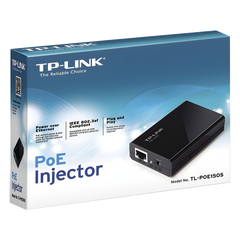 Inyector PoE (15W) / Gigabit 802.3 af / 2 puerto 10/100/1000 Mbps / Plug and Play