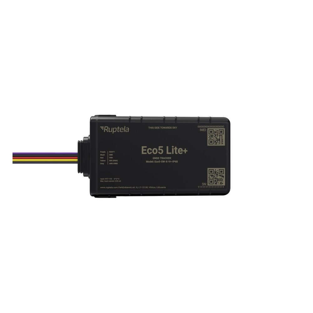 Localizador y Rastreador Vehicular GPS IP68 Sumergible / LTE Cat1 y LTE-M con Respaldo 2G / GNSS U-blox M10 / Bluetooth BLE 5.0 / Batería Interna de Respaldo / Detección de Interferencias (Jammer) / Alimentación 9-32 V / Cuatrimotos, Motos, RZR y Todo
