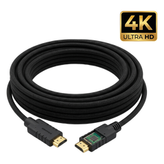 Cable HDMI Activo 4K a 60Hz | HDR, Triple Blindaje, K-Lock | CA-HM (20 mts / 66 ft)