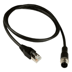 Cable Ethernet M12 Macho a RJ45 de 4 pines con Codificación D (10 metros)