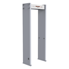 Arco Detector de Metales de 6 Zonas / Contador de Personas y Alarmas / Precisión de una Moneda 25 mm / 255 Niveles Sensibilidad / Pantalla LED